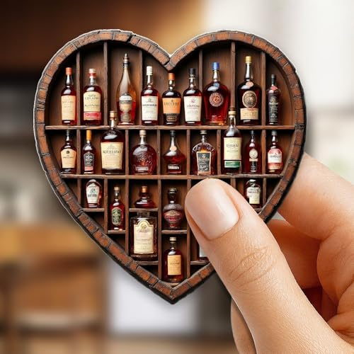Imán decorativo para refrigerador forma botella de vino
