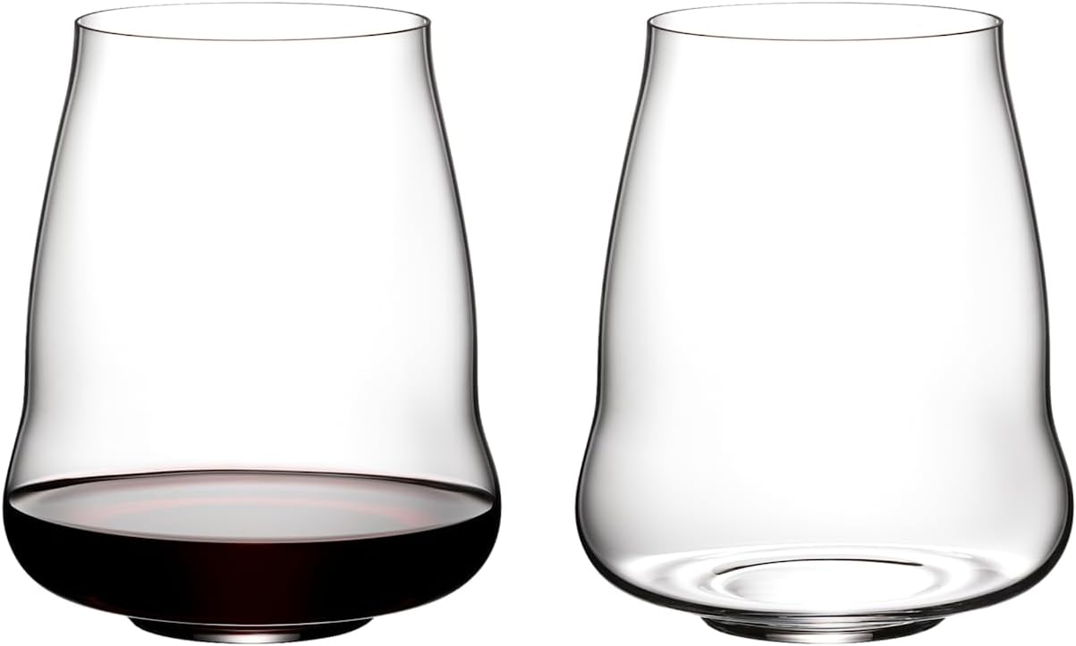 Riedel SL Stemless Wings Pinot Noir/Nebbiolo Wine Glass (Set of 2)