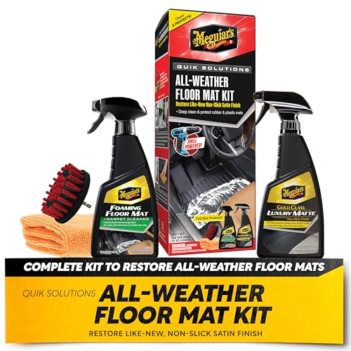 Meguiar's Quik Solutions All Weather Mat, KIT, 3/CV