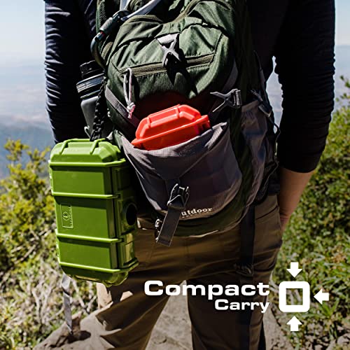 image for Seahorse 56 Portable Waterproof Hard Protective Micro Case with Accufo