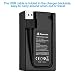 Powerextra Batería de Repuesto Nikon EN-EL3E 2200mAh con Cargador Inteligente Pantalla LCD...