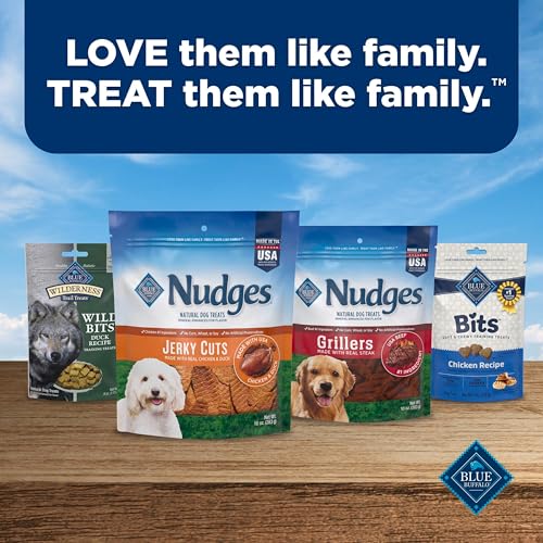 Blue Buffalo Nudges Jerky Cuts Chicken Dog Treats, 5 oz - image 8