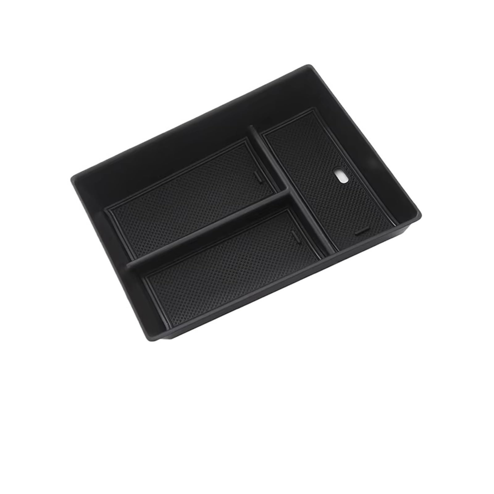 SADHADAH Console Storage Box For Mercedes For Benz EQE X294 V295 EQS V297 350 2022~2025 Central Console Organizer Tray Shelf Accessories Car Armrest Mat(Rubber pad)