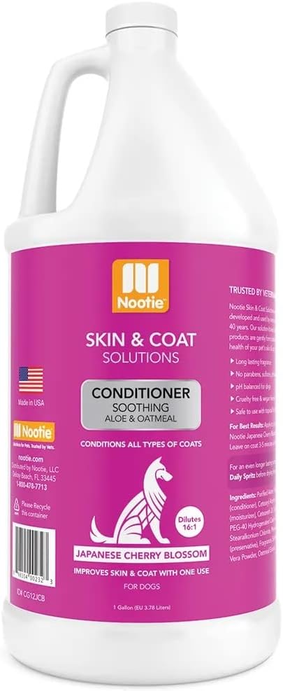 MPP Japanese Cherry Blossom Dog Shampoo Conditioner or Cologne Spritz Gentle (Gallon Conditioner)