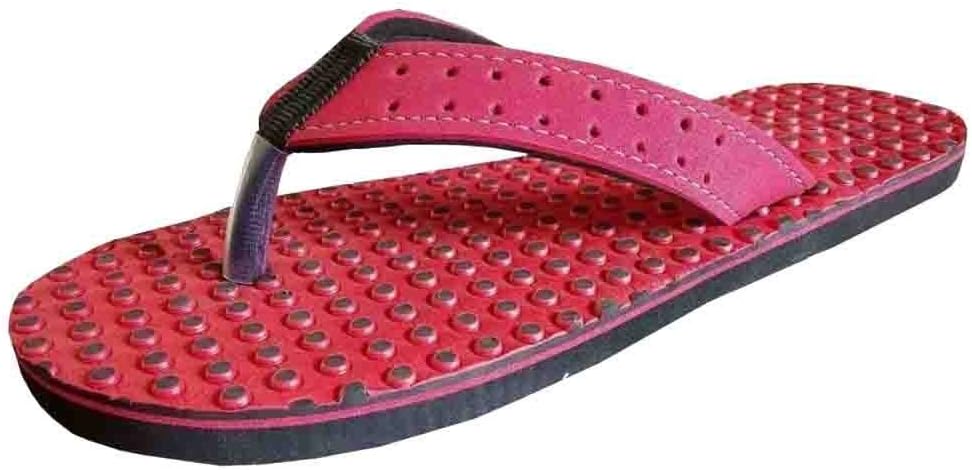 UNISPEEDAccupressure + Foot Massage Ladies Slippers for Casual Wear (Orthopedic Flipflops)