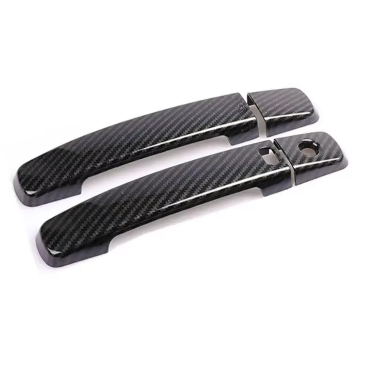 Qdzvalumv Carbon 1 Button Car Door Handles Cover Shell Compatible With Nissan For Xterra 2005-2015 Car Exterior Door Handle Cover Decoration Styling Accessories Set(Carbon 1 Button)