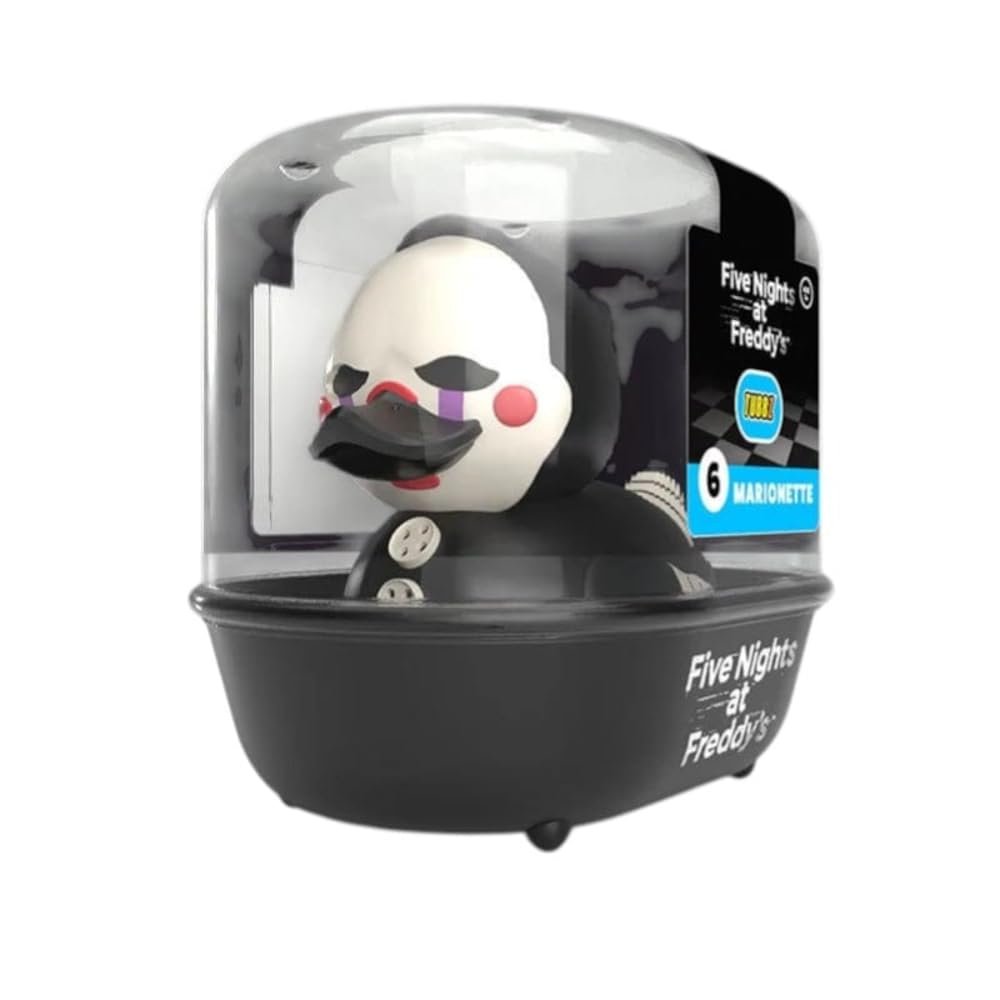 TUBBZ First Edition: Five Nights At Freddy's, Marionette Cosplaying Rubber Duck Vinyl Figure, Marionette (Bathtub)