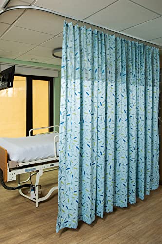 Cubicle Privacy Curtains with mesh Made from Exclusively Custom-Designed, Flame-Resistant Fabrics, are Ideal for use in Hospitals as Well as Healthcare Facilities.