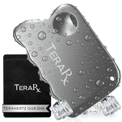 TeraRX Terahertz Stone Gua Sha & Massage Tools Authentic Terahertz Tools for Lymphatic Drainage Tension Relief and Facial Relaxation (Body Gua Sha)