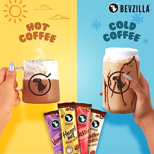 Bevzilla 48 Instant Coffee Powder Sachets (48 X2 Gram Sachets) Turkish