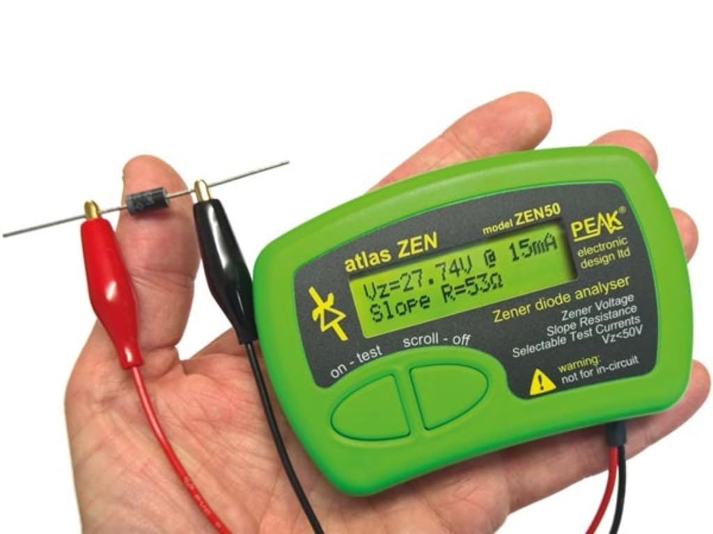velleman Atlas Zen - ANALIZZATORE DIODI ZENER (0-50 V)