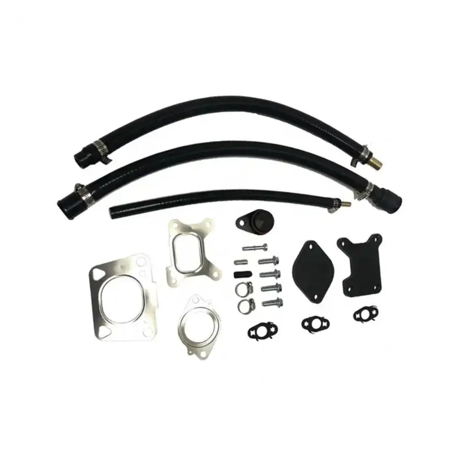 for Chevrolet 2017-2019 for Duramax L5P EGR Valve Kit Billet Intake Plate 6.6L EGR Valve Exaust Gas Recirculation Valve