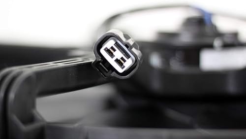 Miniatura 3 de Pacific Best Inc. - Conjunto de ventilador de condensador y radiador doble, compatible con GM3115123 11-14 Nissan Juke, sin módulo de control de