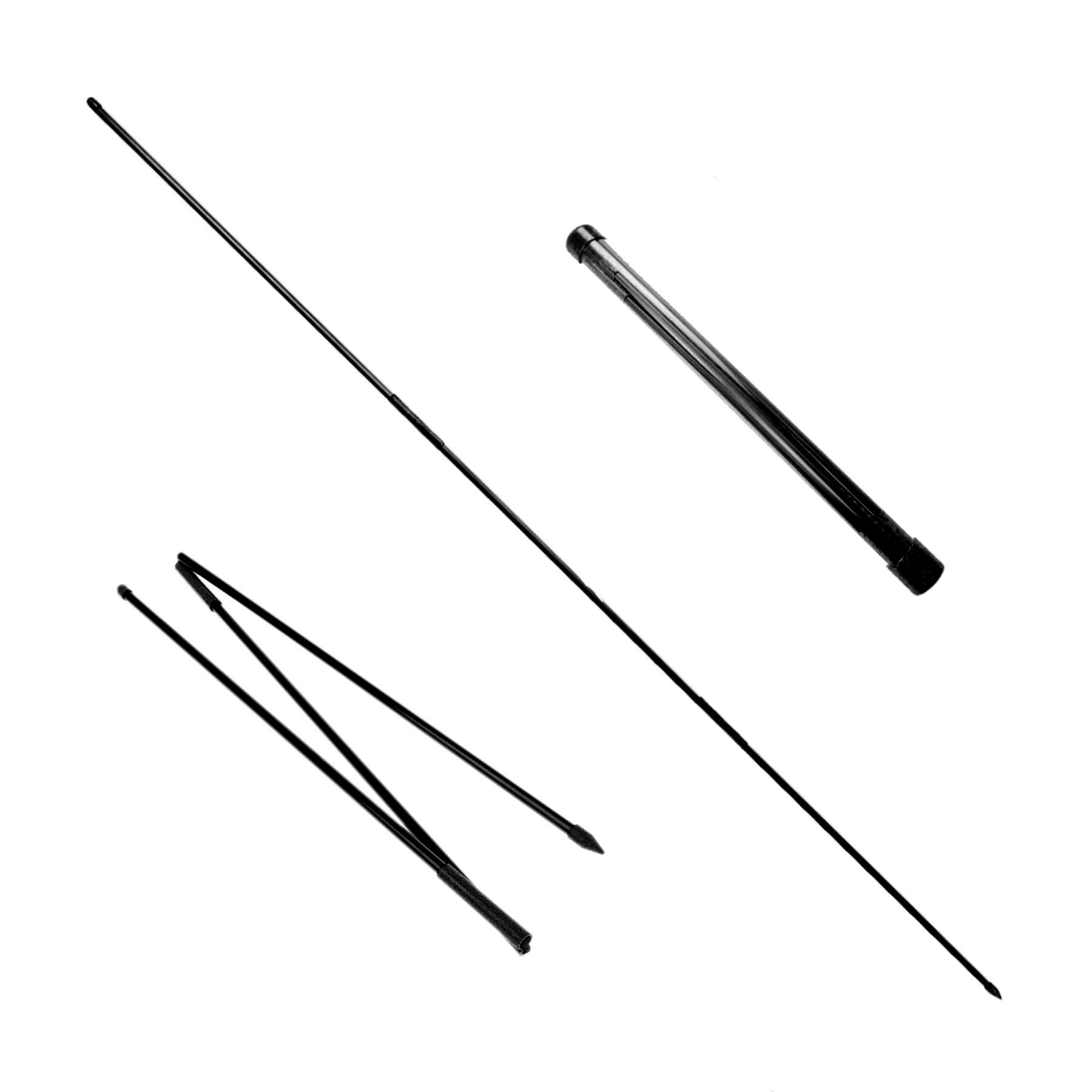 Photo 1 of ***STOCK PHOTO FOR REFERENCE ONLY***
1 pc Golf Alignment Sticks with Storage Tube for Beginner Learner (Black)