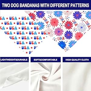 4th-of-July-Dog-Bandanas-2-Pack-Reversible-Stars-USA-Flowers-Scarfs-for-Boy-and-Girl-I-Love-USA-Pet-Scarves-for-Independence-Day-Bandanas-Bulk-for-Small-Medium-Large-Dogs-4th-of-July-X-Large - Cucciolini Doodles   4th-of-July-Dog-Bandanas-2-Pack-Reversible-Stars-USA-Flowers-Scarfs-for-Boy-and-Girl-I-Love-USA-Pet-Scarves-for-Independence-Day-Bandanas-Bulk-for-Small-Medium-Large-Dogs-4th-of-July-X-Large