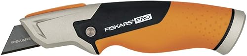 Miniatura 2 de Fiskars 770010-1001 Pro Cuchillo utilitario, fijo, naranjanegro