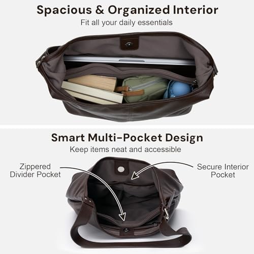 Slouchy Hobo Bag with Matching Pouch