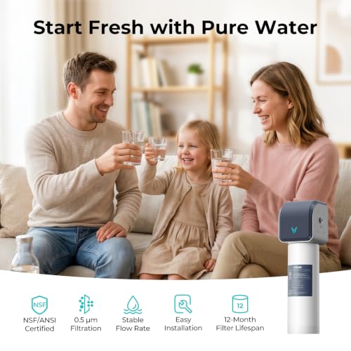 VIOMI Under Sink Water Filter System, Direct Connect to Kitchen Faucet - Image 2