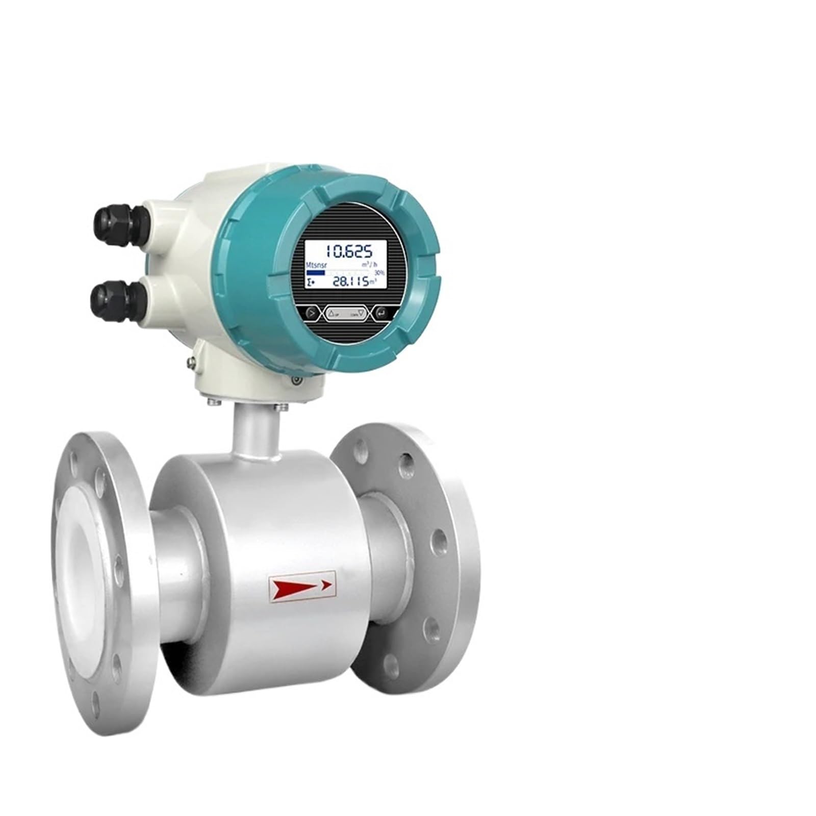 BALYDLUL Digital Electromagnetic Flow MeterMaterial Water Flowmeter Liquid(DN15)