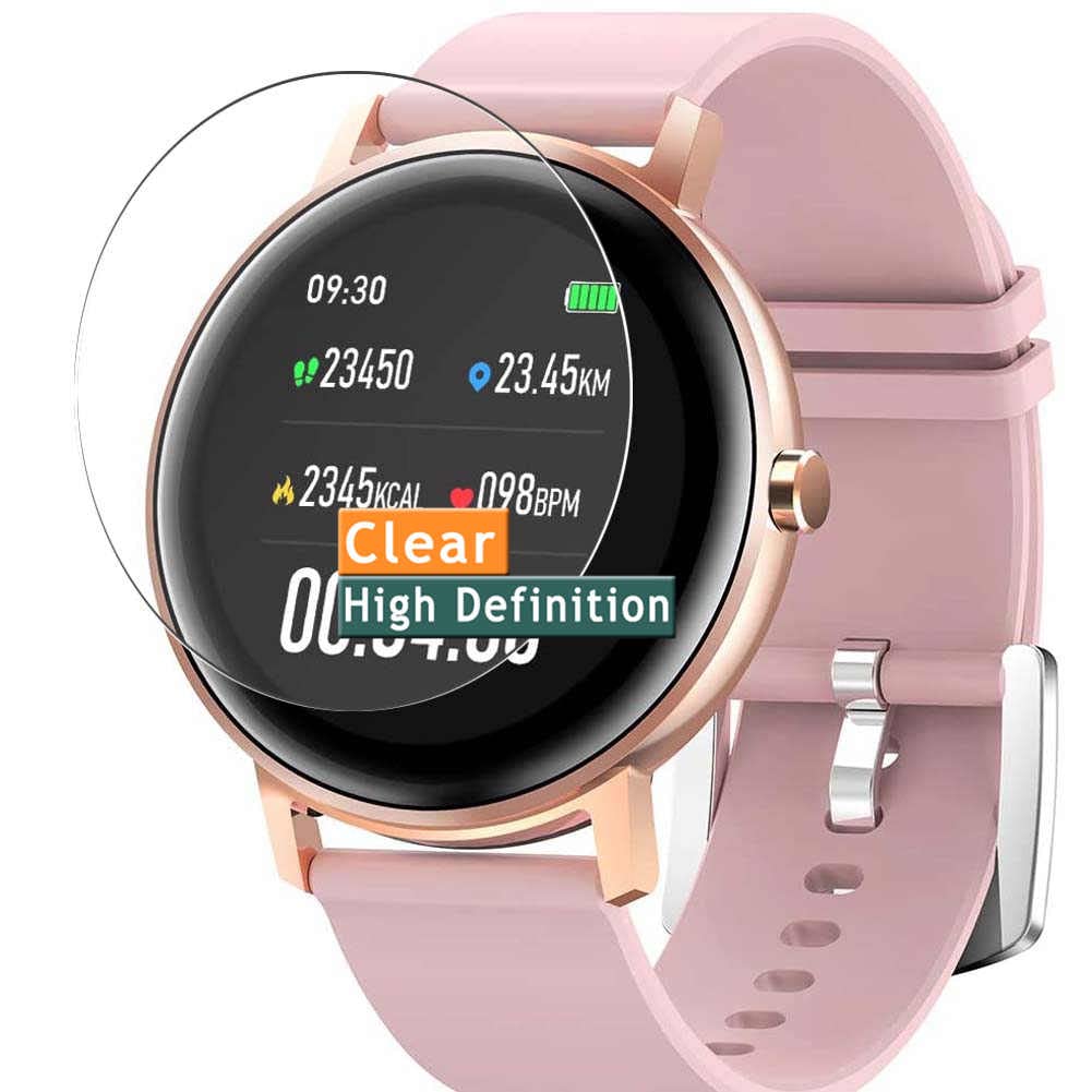 Vaxson 3-Pack Screen Protector, compatible with Sysmarts TS09 Smartwatch smart watch, TPU Guard Film Protectors Sticker [NOT Tempered Glass] New