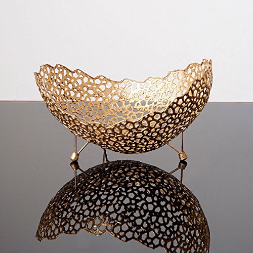 Preisvergleich Produktbild Dekoschale Utopistico Klein / Metall / Gold