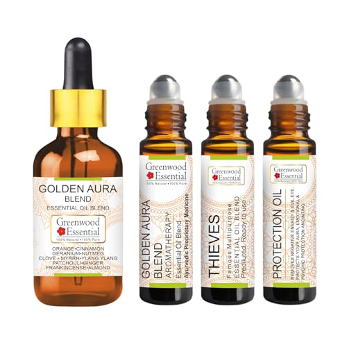 Huiles essentielles Greenwood Essential 10ml roll-on et 5ml pour votre bien-être