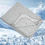 CXXDE Cooling Blankets for Hot Sleepers, Summer Blanket Thin Lightweight Breathable Soft Cold Blanket for Sleeping Summer, Absorbs Heat to Keep Body Cool for Night Sweats Adults Children 150 * 200cm