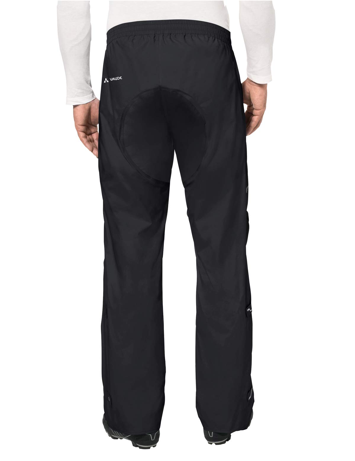 VAUDE Pantalon Drop pour Homme - Pantalon de Pluie - Court - Homme