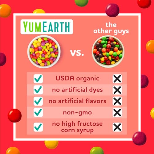 image for YumEarth Organic Giggles Chewy Candy – Allergy Friendly, No Artifici