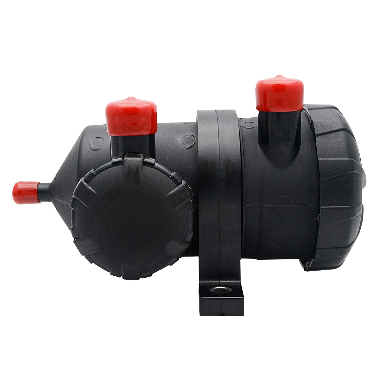 Pro 200 Vent Oil Catch Can filtr ze stali nierdzewnej do 4WD F0RD R-ANGER M-AZDA T0Y0TA H0LDEN, czarny uniwersalny olej Catch Can z elementem filtrującym, 3931030955 3931017950 LC5001 LC5002