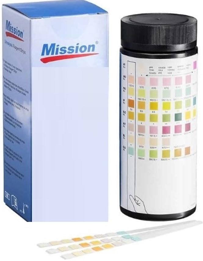 Generic Test Strips Made for 10Ps-Analysis, 100 Strips, Blue