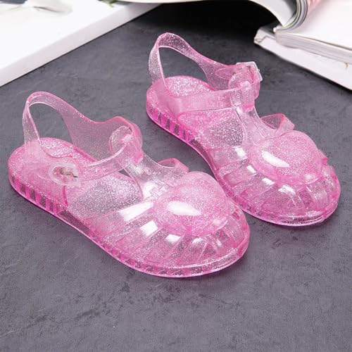 Sandals for Girls Cute Closed Toe Princess Costume Summer Dress Shoes Water Beach Flat Sandal Gladiator Footwear2
