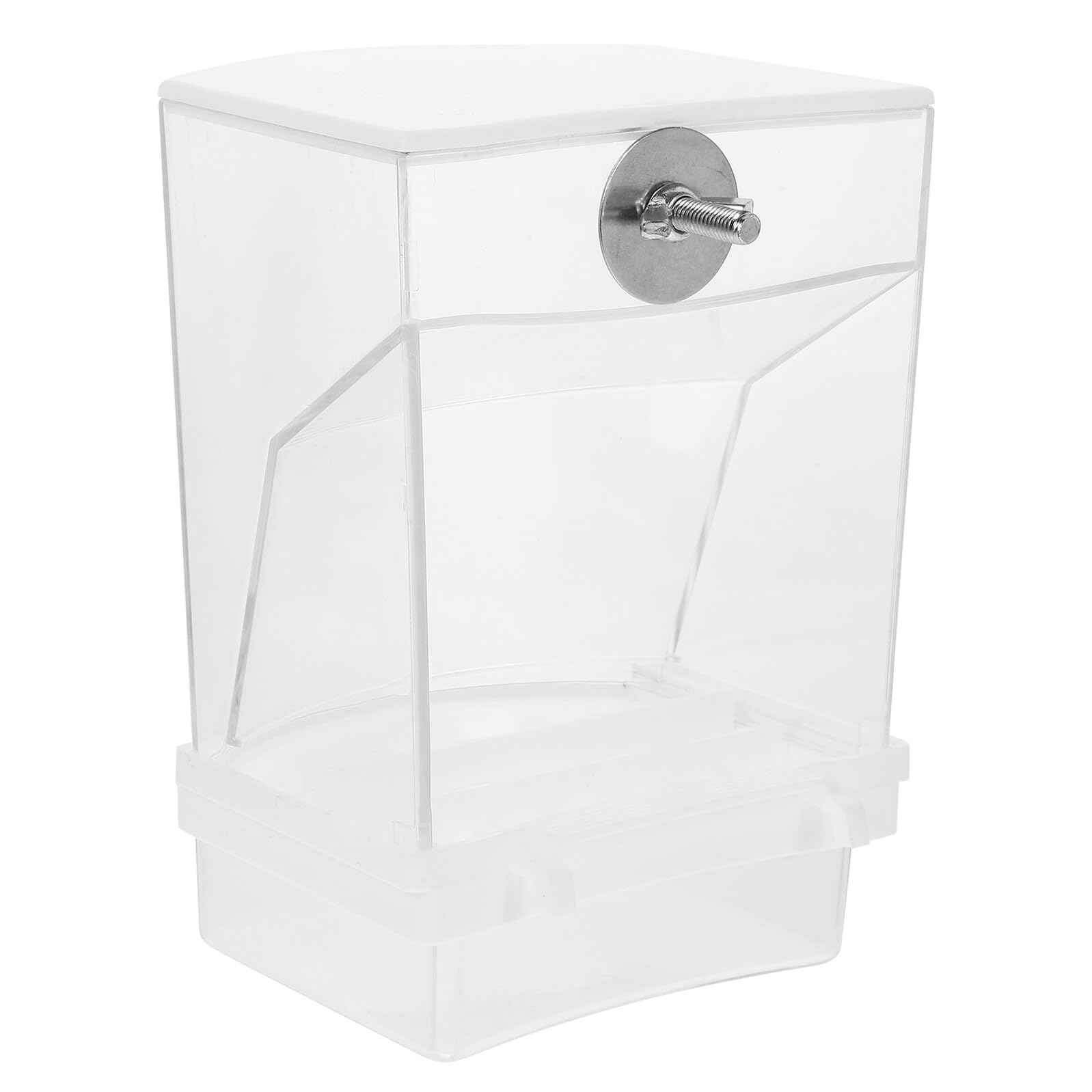 Levemolo Mangiatoia Per Uccelli Antispreco Automatica Per Pappagalli Contenitore Capiente Design Antischizzi Per Uso Interno Ed Esterno Gabbie Uccellini