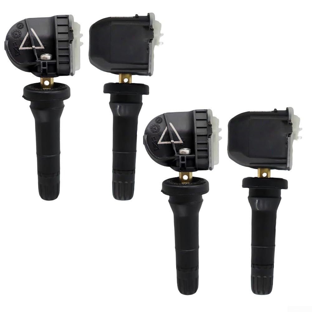 Confezione da 4 sensori di pressione dei pneumatici 13598773 per veicoli GMC compatibile con Ampera-e per Astra K per Mokka X Rocks 2015-2020