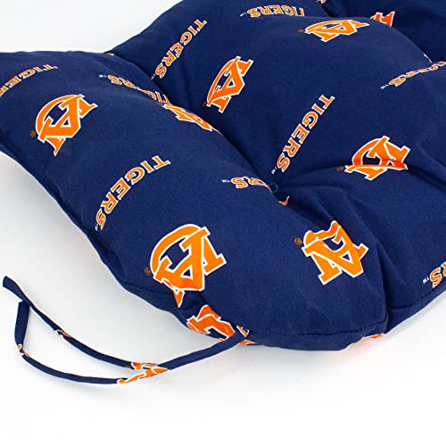 Image of College Covers Everything Comfy Auburn Tigers Indoor Outdoor Settee Loveseat Bench Cushions