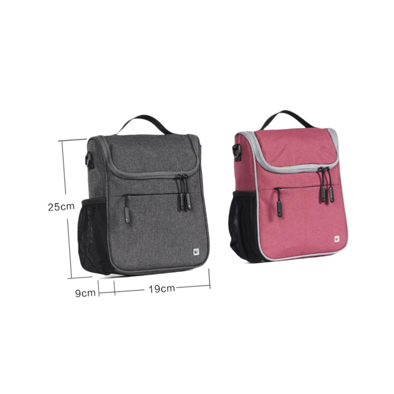 UPKOCH Borsa Bici Manubrio 5l in Poliestere, Borsa Frontale Ciclismo | Design Staccabile Multifunzione, Chiusure a Pressione Incluse, per Bici ed Elettrica, Montaggio Rapido Stile Casuale