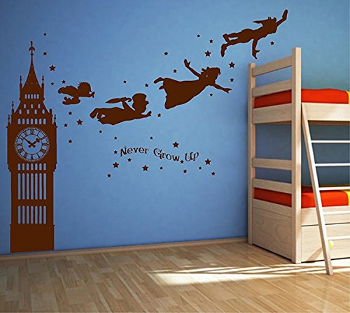 Vinilo Decorativo Peter Pan Big Ben