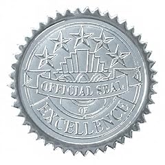 Silver Official Seal of Excellence