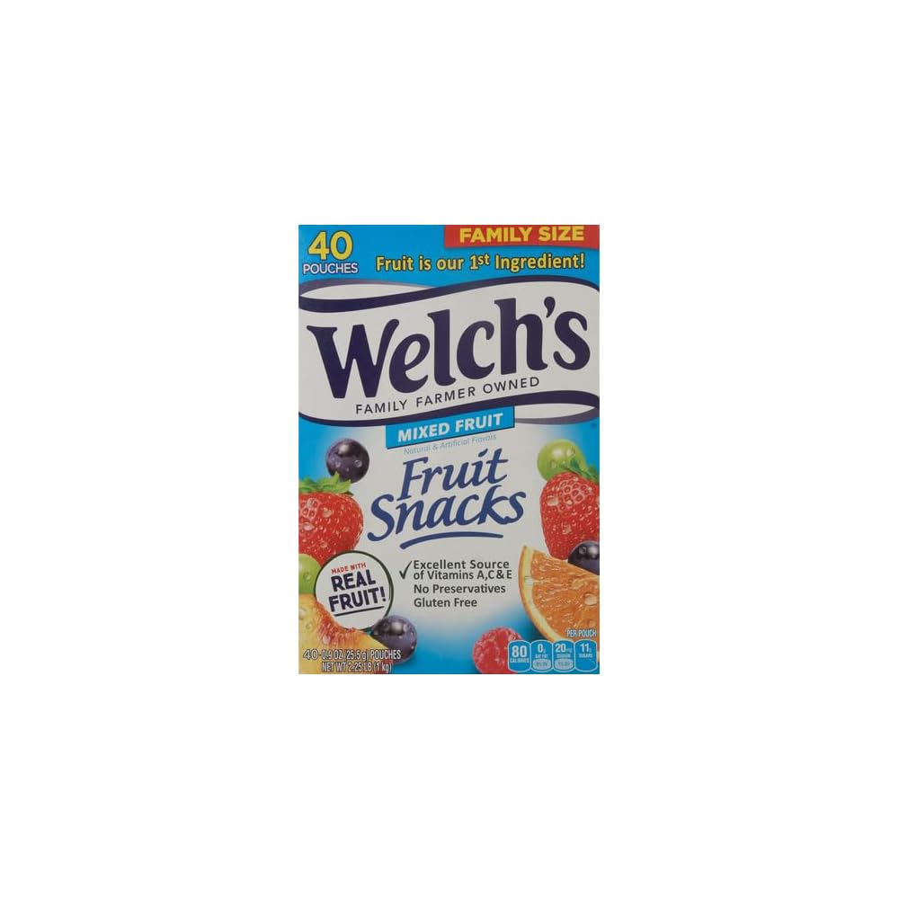 Welch's Mixed Fruit Snacks 0.9 oz, 40 Pack in Bangladesh at BDT 3807