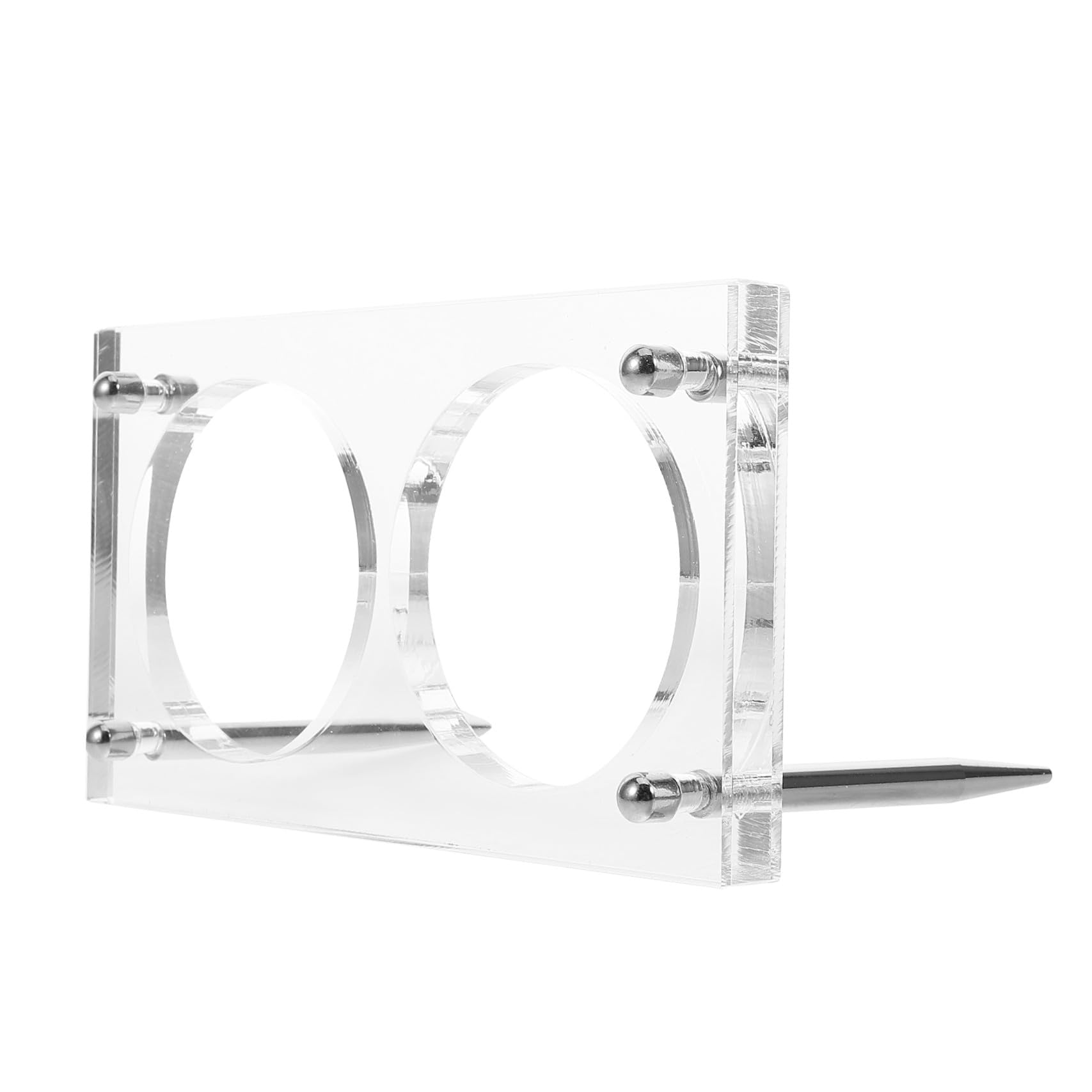 Soportes para monedas con protección duradera y diseño interior de 60 mm para vitrina 8