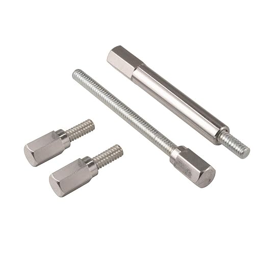 Kit de herrajes extendidos para carburador S & S "E", cromado, hace que sea fácil extracción del cuenco flotante (35-0029)
