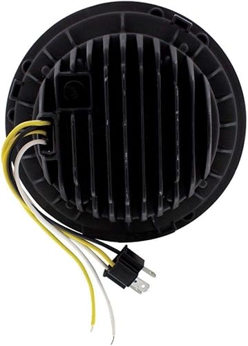 Miniatura 6 de United Pacific 7" faro de la proyección del poder más elevado LED con el anillo dual del halo de la función LED