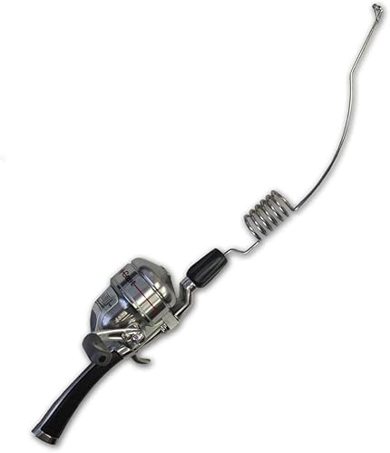 Emmrod Packer - Combo de pesca de 6 bobinas con carrete Shakespeare (mango negro)