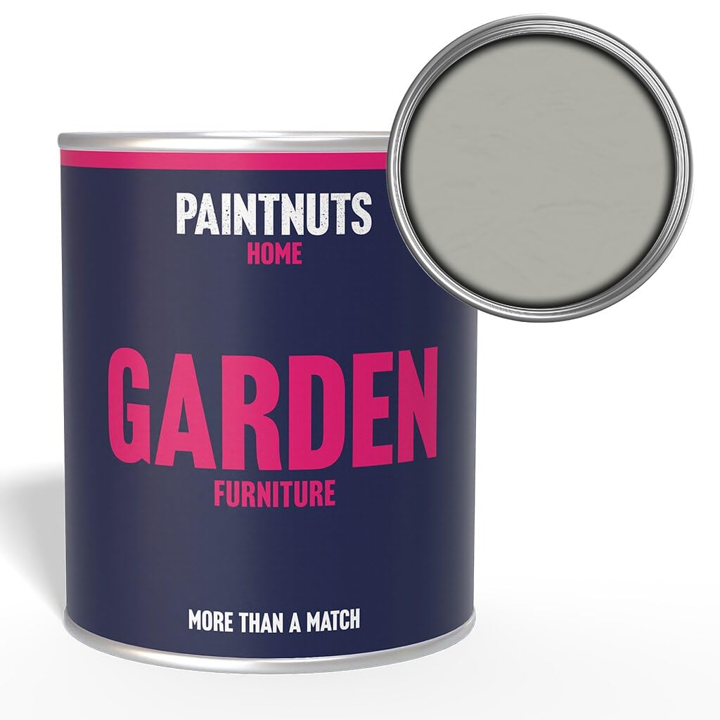 Paintnuts Garden Furniture Paint - RAL-7038 - AGATE GREY Gloss 500ml Tin