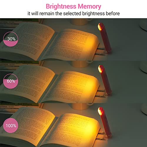 Dewenwils Amber Book Light, Usb Rechargeable Book Light For Reading In Bed thumb #2