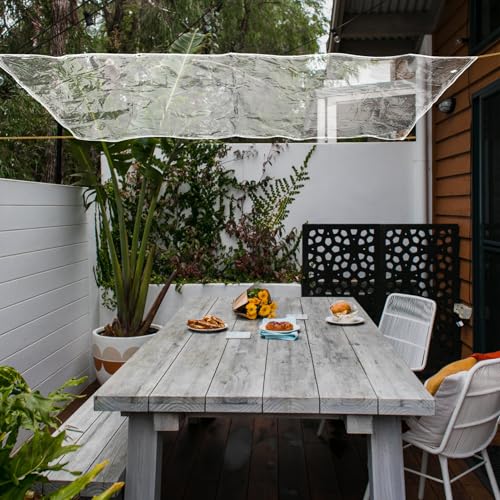 Toldo resistente para exterior de gran tamaño con ojales 3