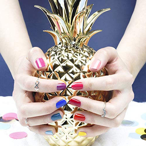 Descubre la mejor manicura y pedicura de LugoPulsa aqui 👈🏼 y pide cita Rimmel-Nail-Polish-60-Seconds-Flip-Flop-Fashion-406-Coral-Blush-Lakier-do-paznokci-8ml