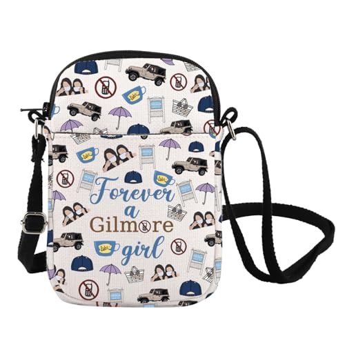 FOTAP Luke's Crossbody Bag Lorelai And Rory Fans Gift Luke's Diner Shoulder Bag TV show Merchandise