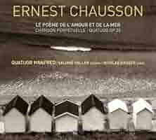 【中古】 Poeme De L’amour Et De La Mer Chanson Perpetuelle E．Chausson Ernest Chausson, Salomé Haller, Nicolas Kruger, Quatuor