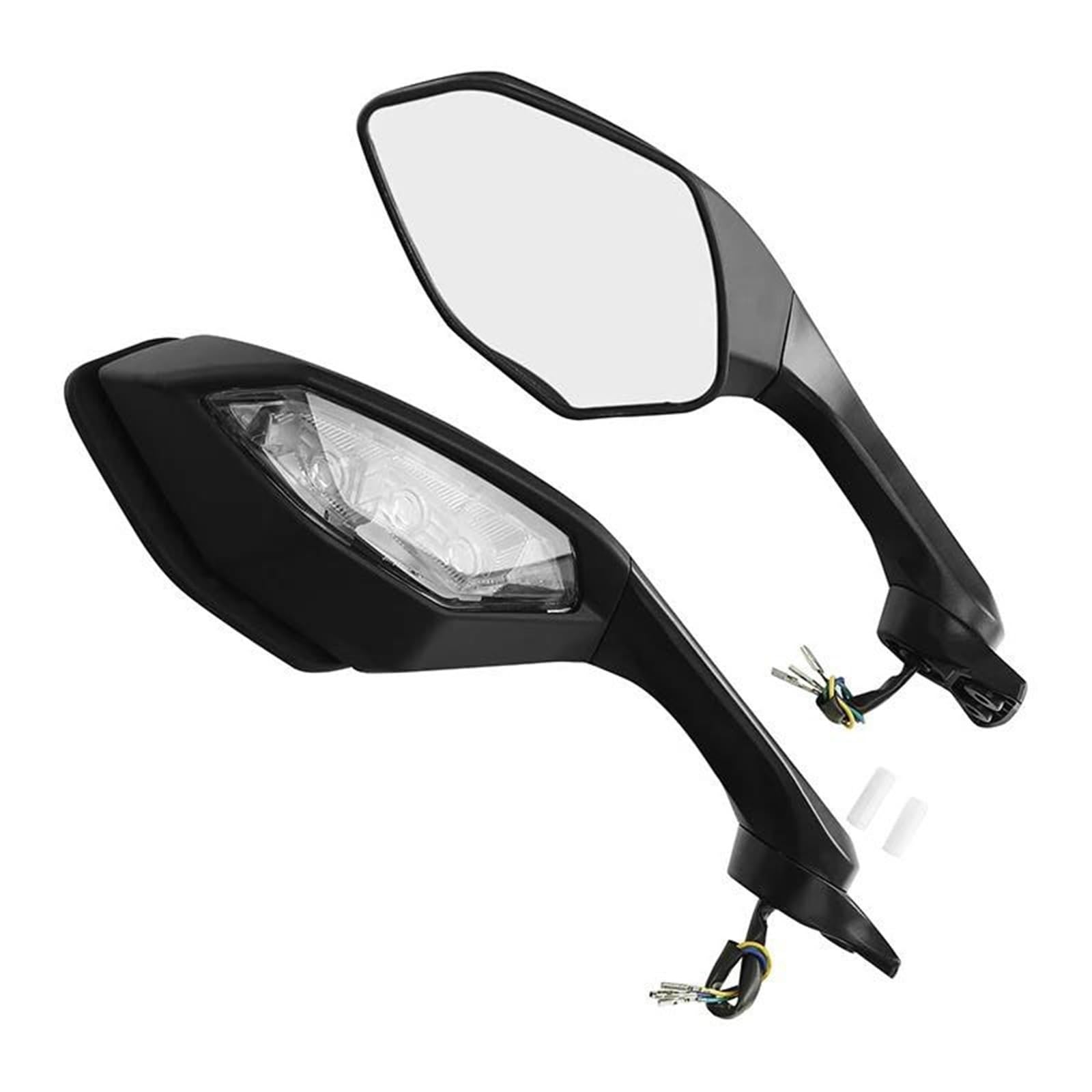 Rétroviseurs moto clignotants ambrés pour réparer YZF R1 R6